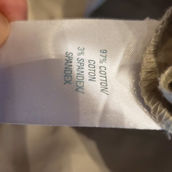 Tres You  Off white/Beige Capri Dress Pants Ladies Plus 16 Womens - Picture 13 of 14